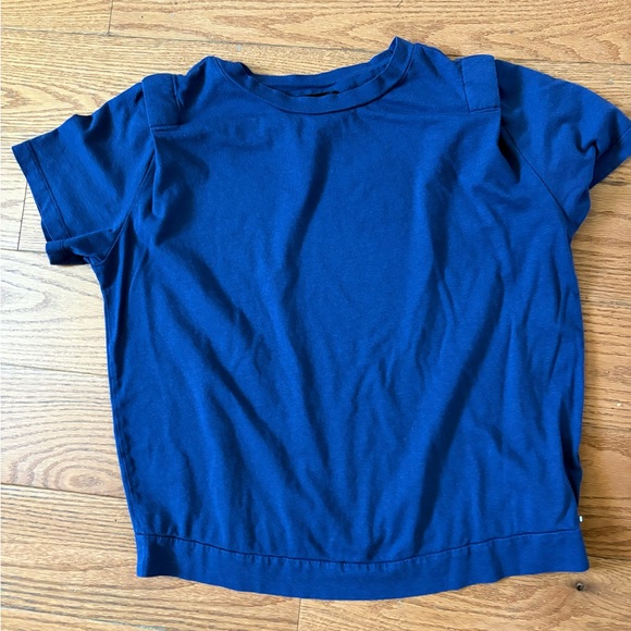 Ted Baker London Women’s Short Sleeve Top – Navy – Size 2 (US Small/Medium) - Picture 1 of 3